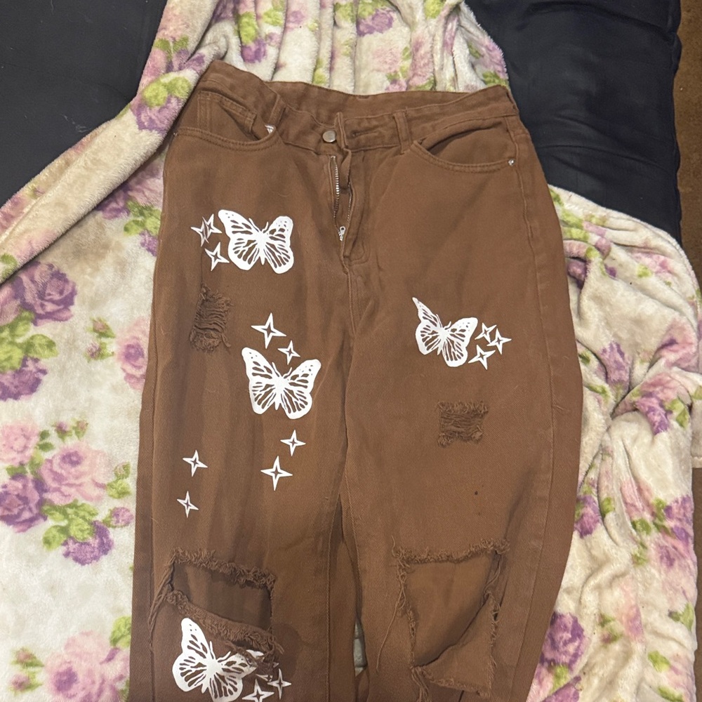 Brown Butterfly women's Bottoms
